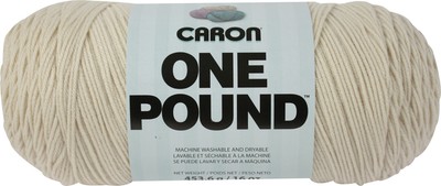 Caron One Pound Yarn-Off White 294010-10514