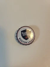 Artisan Made Sam Adams Boston Lager Beer Cap Pin