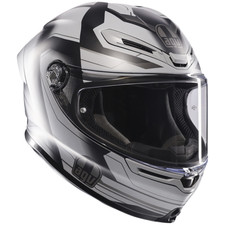 Agv K6-S Ultrasonic Matt Black/Grey Sport Touring Urban Motorcycle Helmet E22.06