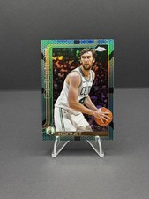 2025-26 Topps Chrome #37 Luke Kornet Aqua Basketball Refractor #/199