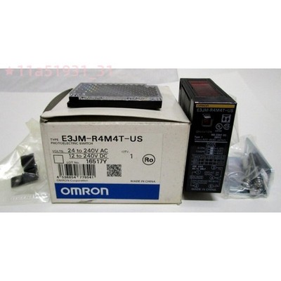 1pcs Omron Brand New photoelectric switch sensor E3JM-R4M4T-US FREE SHIPPING