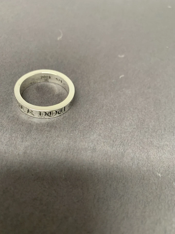 Authentic Chrome Hearts F You Ring Sterling Silver - Image 3 of 4