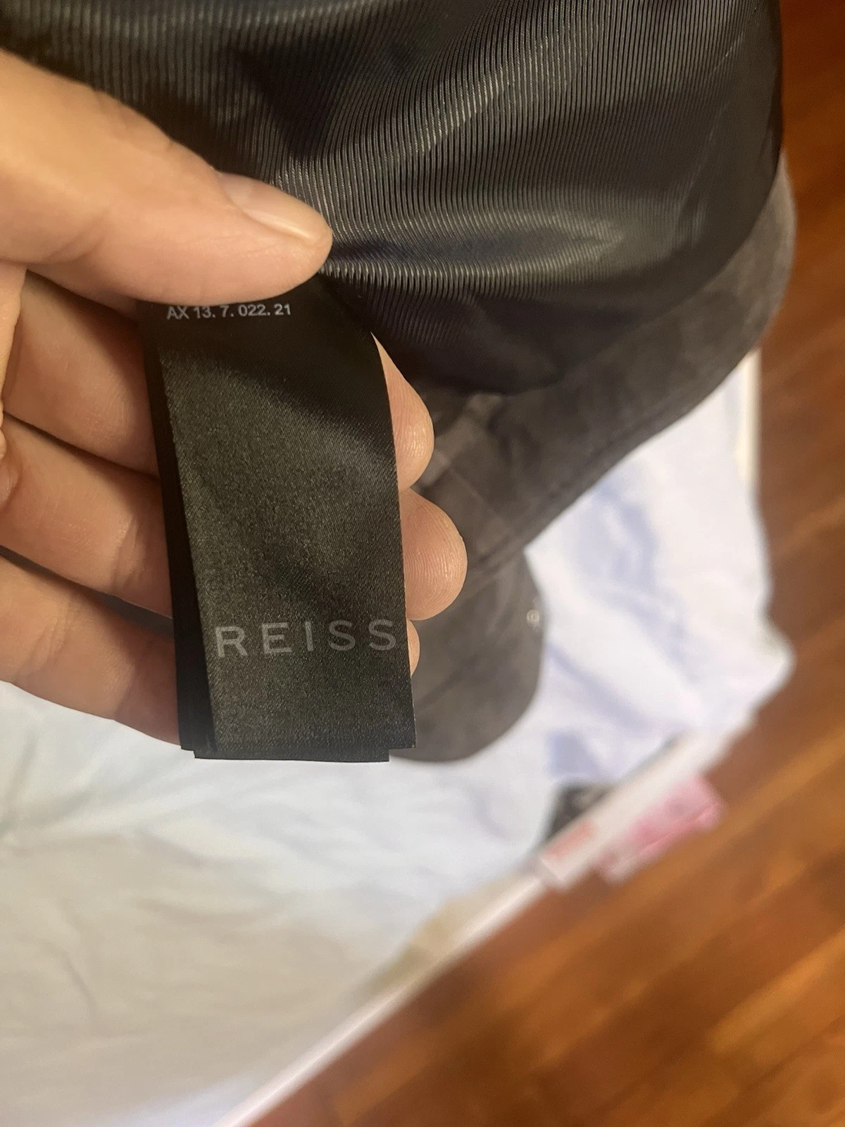 Reiss Jagger Goat Suede Jacket Men's size XS - read description image 7