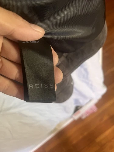 Reiss Jagger Goat Suede Jacket Men's size XS - read description image 7