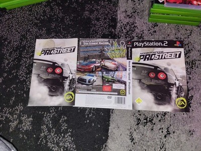 Need for Speed: ProStreet PlayStation 2 Cover und Anleitung | KEIN SPIEL