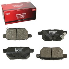 Set 4 Bremsbeläge Hinten HART für Toyota Prius (_W3_) 1.8 Plug-In Hybrid