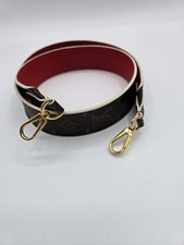 LOUIS VUITTON Monogram RED Replacement Strap ...
