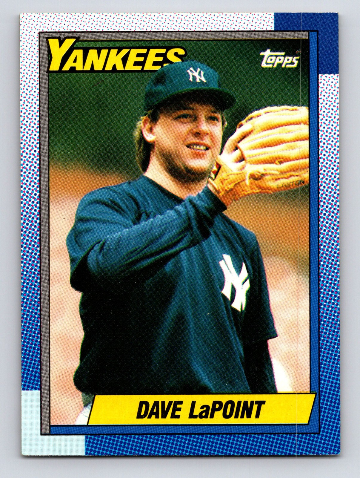 1990 Topps - Dave LaPoint #186