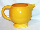 VINTAGE Homer Laughlin FIESTAWARE YELLOW Ice Lip Pitcher (PERFECT CONDITION)