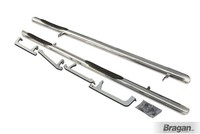 Seiten Stangen + 3 Stufe Pad Passend FüR Ford Transit Tourneo Custom Lwb
