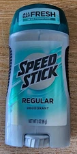Speed Stick by Mennen Deodorant, Regular 3 oz