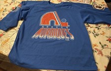 CCM 1993 Vintage Quebec Nordiques NHL Vintage Hockey Jersey - Size XL