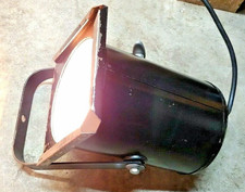 Vintage 6” Stage Theater Light Steampunk Industrial Tested and Works