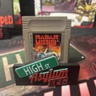 Radar Mission Nintendo Game Boy Authentic Tested Cartridge Only