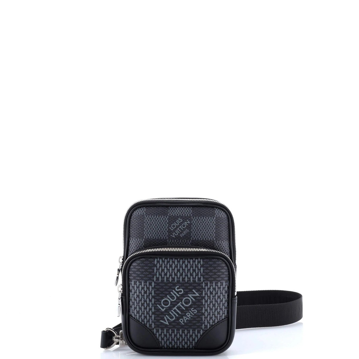 Louis Vuitton Amazone Sling Bag Limited Edition Damier Graphite 3D
