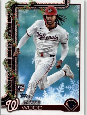 2025 Topps Holiday #H94 James Wood