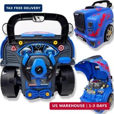 Interactive Large Truck Engine Toy for Kids - Complete Mechanic Repair Kit with