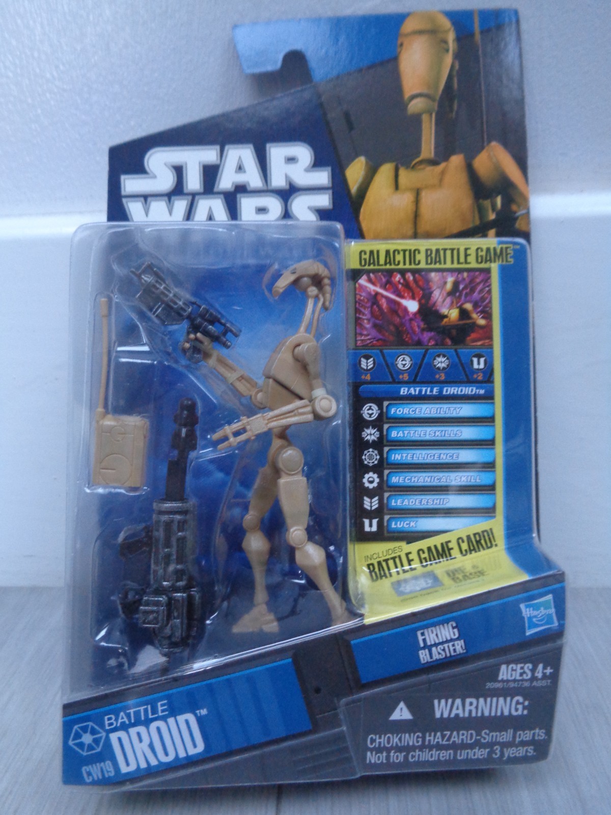 Star Wars The Clone Wars - CW19 Battle Droid Action Figure