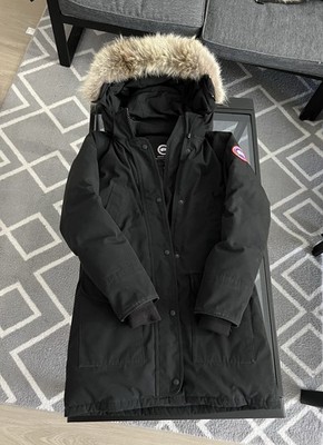 Canada Goose Women's Black Trillium Fur Parka Small