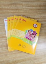 Kodak gloss photo paper 8.5x11 100 sheets 25 EACH/BUNDLE OF 5 