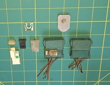 Audi 4000 Quattro Parts Lot Mirror Button Throttle Clip Heated Seat Pigtails