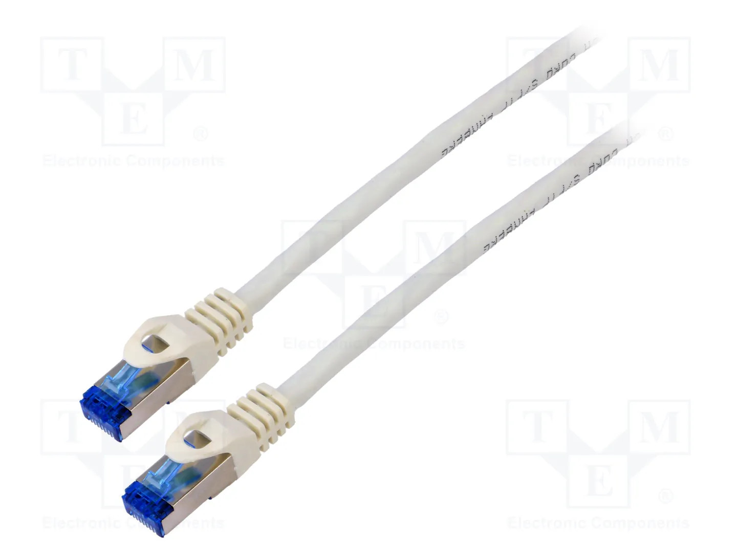 Lanberg Grau Patchkabel S/Ftp Kat. 6A 0,5 M Lszh Cca Fluke Bestanden - Bild 2