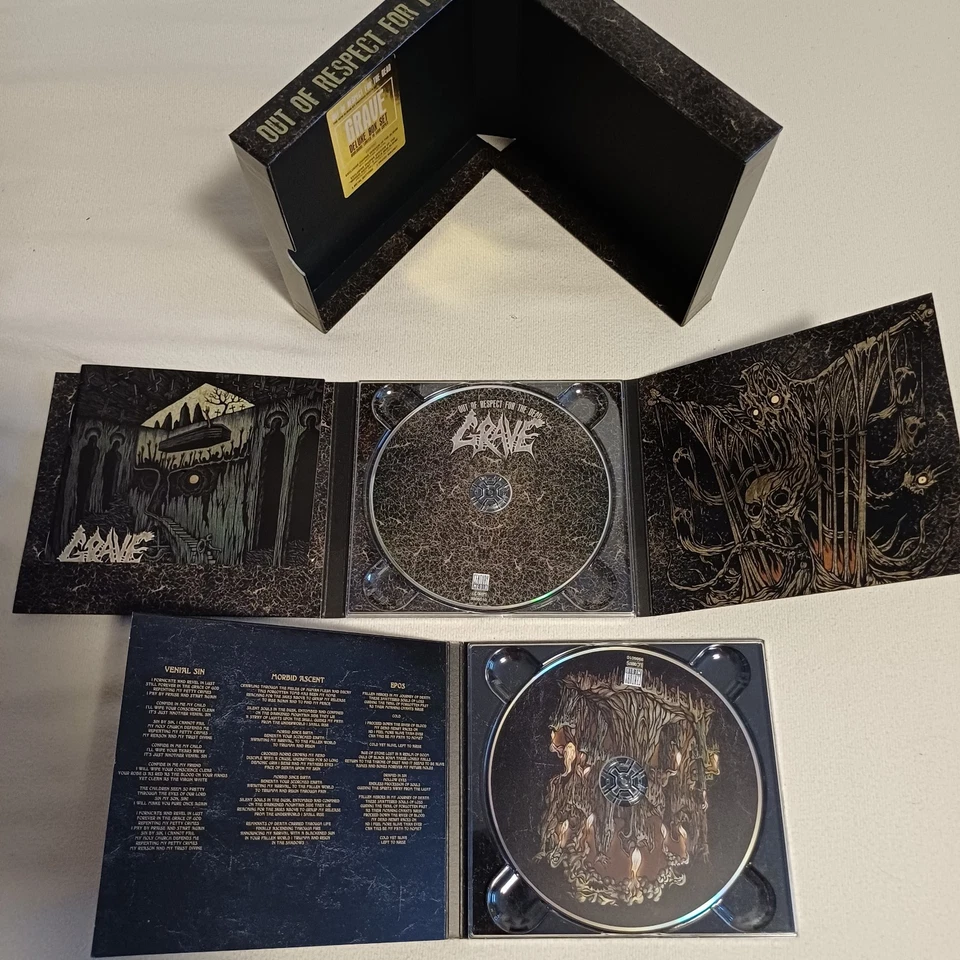 GRAVE-Out Of Respect For The Dead Limited CD BOX Set Entombed,Death,Dismember - Bild 3 von 4