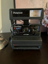 Vintage Polaroid One Step 600 Instant Film Camera Boxed Untested Clean