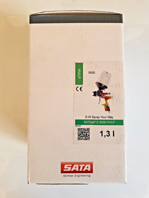 SATAjet X 5500 HVLP 1.3 I Standard Spray Gun W/RPS Cups -Limited Special Edition