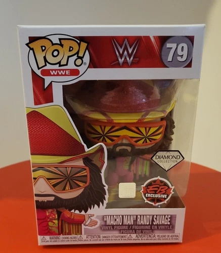 Funko Pop! WWE Macho Man Randy Savage #79 Diamond Collection Ebgames Sticker