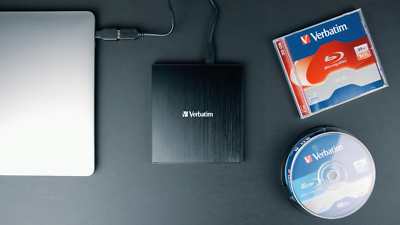 Verbatim 4K UHD Blu-ray Burner External Drive BU40N/UD04 LG