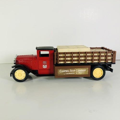 Banco de monedas Campbell Soup Ertl 1930 diamante T diecast 1:25 coleccionables vintage - Imagen 4 de 12
