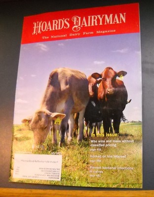 HOARD'S DAIRYMAN MAGAZINE JUL 2013 NATIONAL DAIRY FARM CLEAN ENVIRONMENT FOR COW