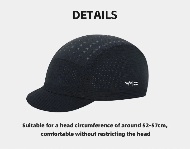 Gorras de Ciclismo Verano Transpirables Deportes Bicicleta Sombrero Bicicleta de Carretera Correr al Aire Libre Foto 3 de 4