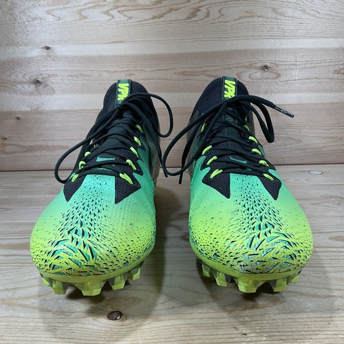 Nike Vapor Untouchable Pro Football Cleats Men’s 13.5 Green Black 833385-373 - Picture 5 of 9
