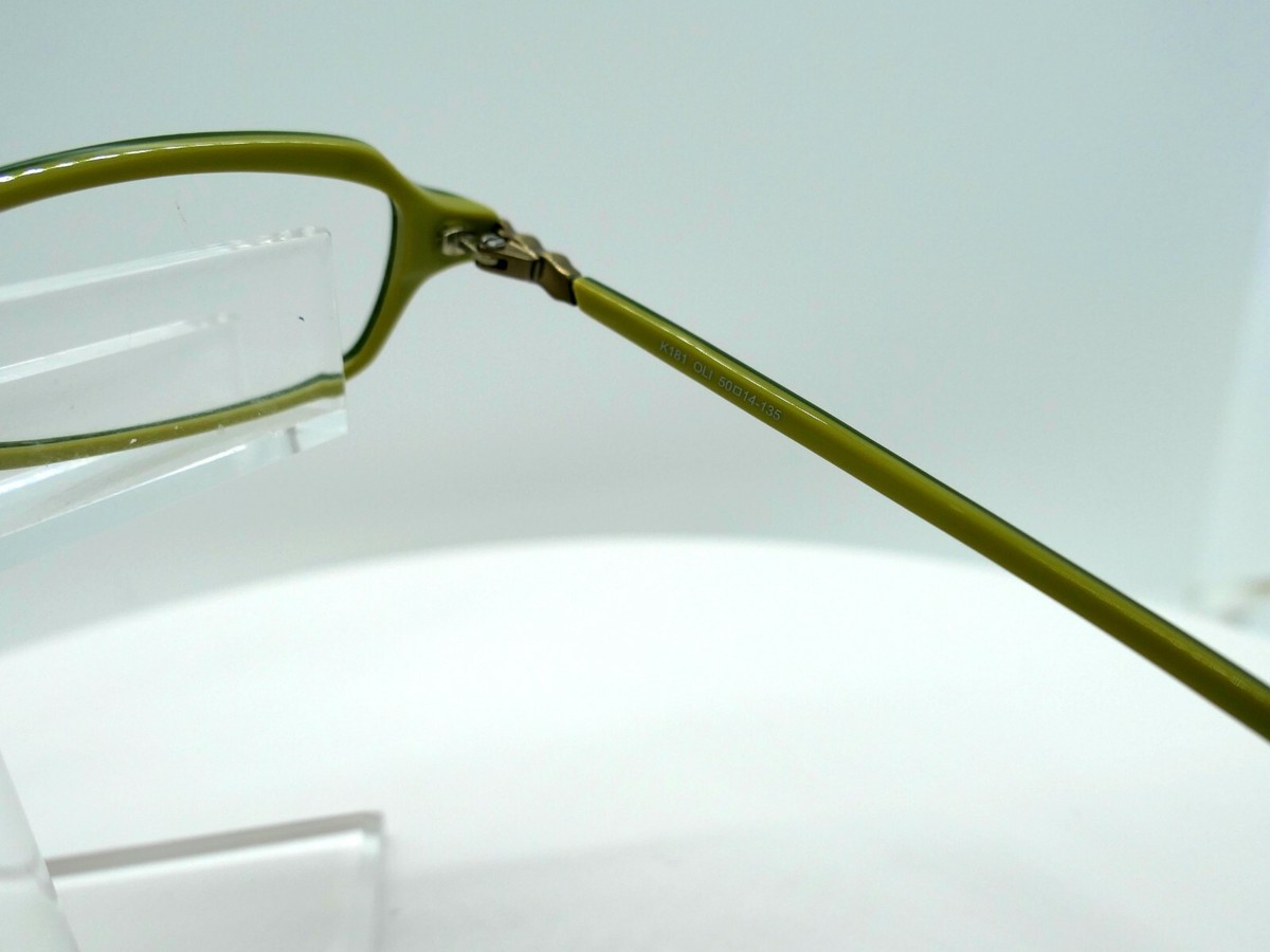 Kata Eyewear Style 94 Deep Moss Authentic Eyeglasses 50-18-135 Retro Slim Cat-Eye Sunglasses VK2445 main image 4