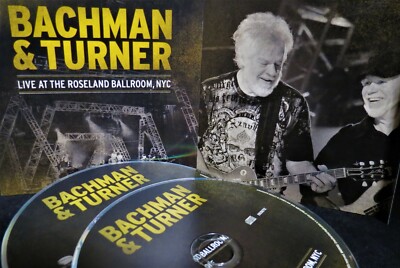 Bachman & Turner 2 CD NEW Live at the Roseland Ballroom,NYC, 20 Tracks Concert