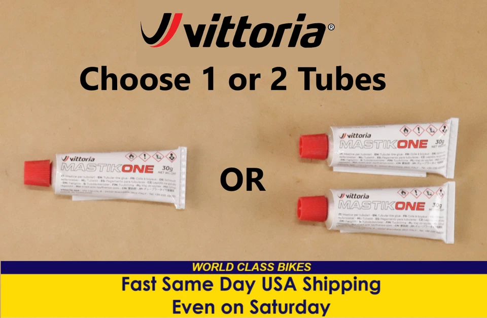 Vittoria MASTIK ONE Tubular Tire Glue Rim Cement 30g TUBE