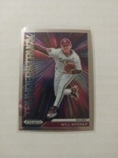2021 Panini Prizm Thunderstruck Silver Will Bednar #T-WB
