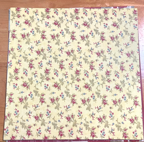 DAISYD'S 12x12 Gingham Rose Designer Paper 26 Sheets 18 Designs Acid Free - Picture 3 of 4