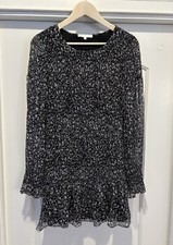 LOVESHACKFANCY Scarlett Silk Star Mini Dress Size Medium