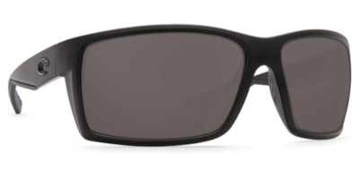 NEW Costa Del Mar Reefton PRO Black Gray 580G Lens 06S9080-908005