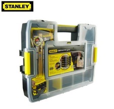 Stanley SortMaster Junior 14 Parts Organiser Tool/Screw Storage Case/Box, 197483