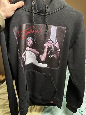 OTF Lil Durk Black Hooded Sweatshirt King Von Hoodie Adult Small