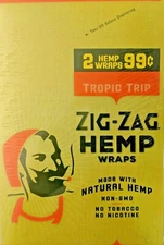 ZIG ZAG . Wraps 25pk / 2 Tropical Trip FULL BOX