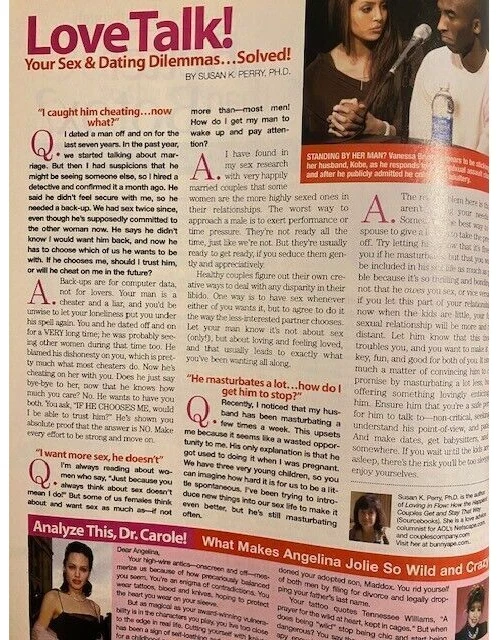 TRACI LORDS woman's own KOBE BRYANT britney spears MARILYN MONROE aniston ALYSSA - Image 2 of 4