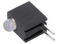 H101CBC Led Rot,GrüN 3 Mm Anz.Dioden: 1 20Ma Linse: Weiß,Diffus 45° Bivar