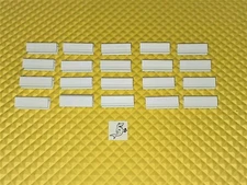 (20) VENDO 511, 540, 576,720  SODA VENDING MACHINE "CAN" GAUGE BAR CLIPS (White)