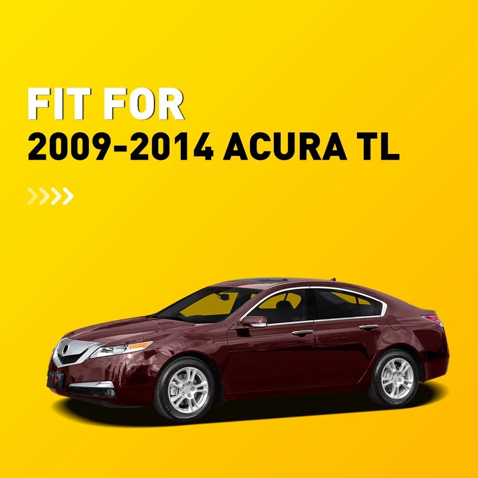 Se adapta a Acura TL 2009 2010-2014 negro cuero real consola central tapa reposabrazos cubierta Foto 2 de 4