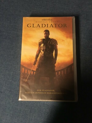  VHS Kassette Gladiator - neu und originalverpackt/verschweißt